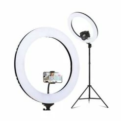 Cine & Pellicule - 19 LED Make Up Ring Light Black