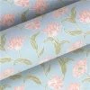 Vandoros - Wrapping Paper Tulip Light Blue 76cm X 2.5m