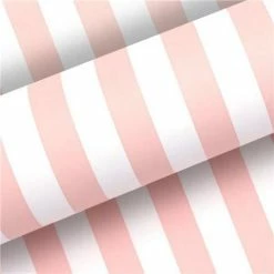 Vandoros - Wrapping Paper Pav. Stripe Musk Pink 76cm X 2.5cm