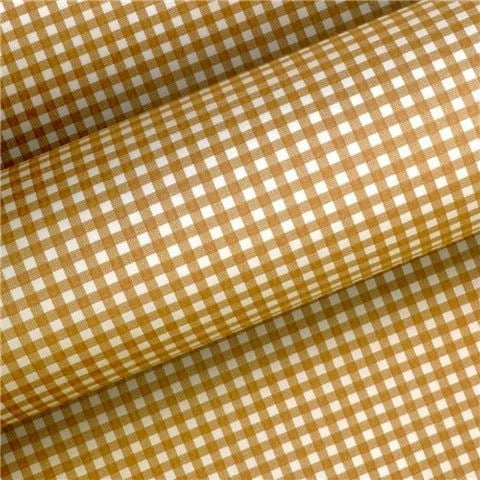 Vandoros - Wrapping Paper Gingham Toffee 76cm X 2.5m 1 Vandoros - Wrapping Paper Gingham Toffee 76cm X 2.5m