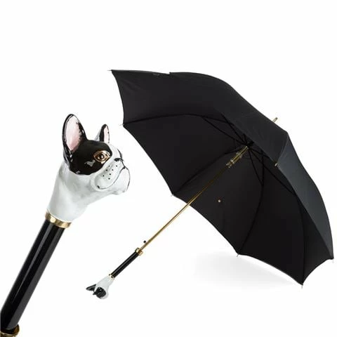 Pasotti - Umbrella French Bulldog White 1 Pasotti - Umbrella French Bulldog White