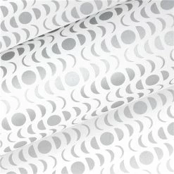 Vandoros - Lunar Wrapping Paper White & Silver
