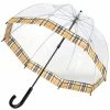 Clifton - Birdcage Umbrella Clifton Camel Tartan Print