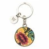 Wedgwood - Wonderlust Yellow Tonquin Keyring