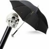 Pasotti - Umbrella Skull Silver Black