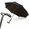 Pasotti - Umbrella Paisley Buffalo Horn Handle Black