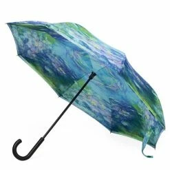 Galleria - Reverse Close Umbrella Monet Waterlilies