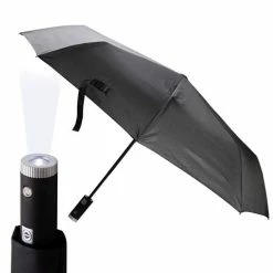 Torch-Brella - Flashlight Umbrella Black