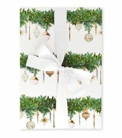 The Lust List - Wrapping Paper Pack Of 5 Deck The Halls