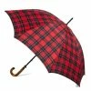 Clifton - Gents' Fibreglass Red Royal Stewart Umbrella