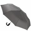 Clifton - Auto Open Auto Close Wooden Trim Umbrella Charcoal