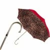 Pasotti - Umbrella Double Cloth Leopard Red