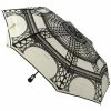Guy De Jean - Eiffel Auto Folding Umbrella Cream & Black