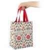 Vandoros - Poinsettia Gift Bag Small Red