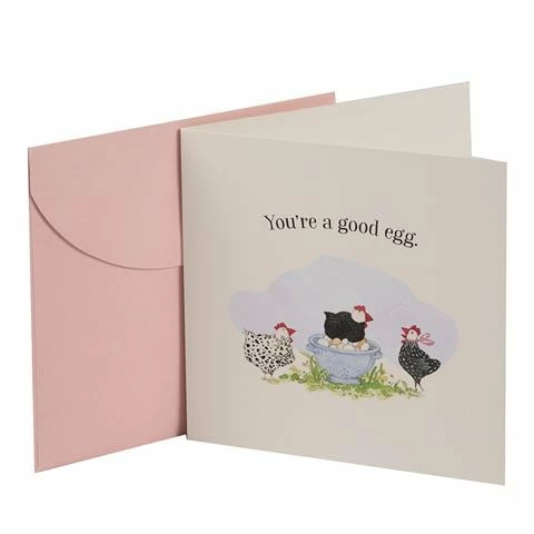 Affirmations - You're A Good Egg Greeting Card 1 Affirmations - You're A Good Egg Greeting Card