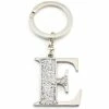 Whitehill - Silver Glitter Initial Keyring E