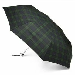 Clifton - AluLight MiniMaxi Umbrella Black Watch Tartan