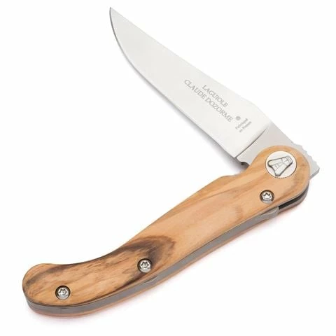 Claude Dozorme - Pocket Knife Olive Wood 1 Claude Dozorme - Pocket Knife Olive Wood