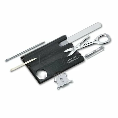Victorinox - Swiss Army SwissCard Nail Care Black Set 1 Victorinox - Swiss Army SwissCard Nail Care Black Set